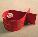 custom laser cut paper napkin holder