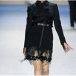 laser cut dress for Zak Posen