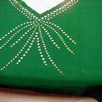 laser cut silk chiffon derss pattern