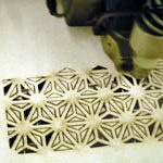 laser cutting leather bag