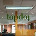 laser cut window logo installation