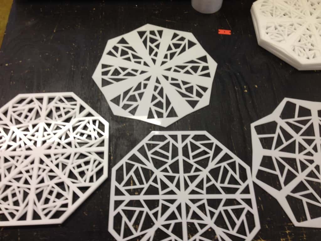 laser cut moma snowflakes
