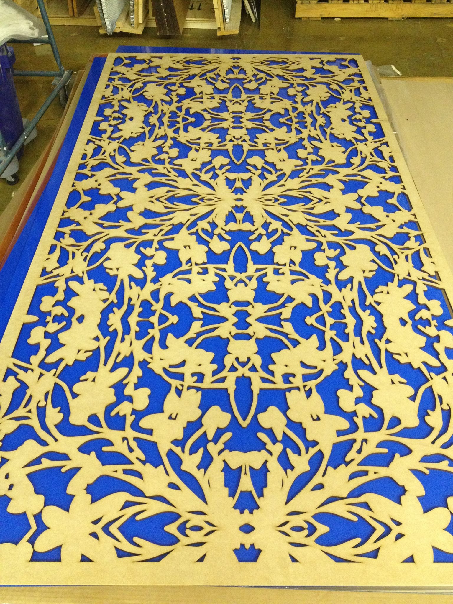 Custom Room Dividers and Room Partitions Laser Cutting Shapes