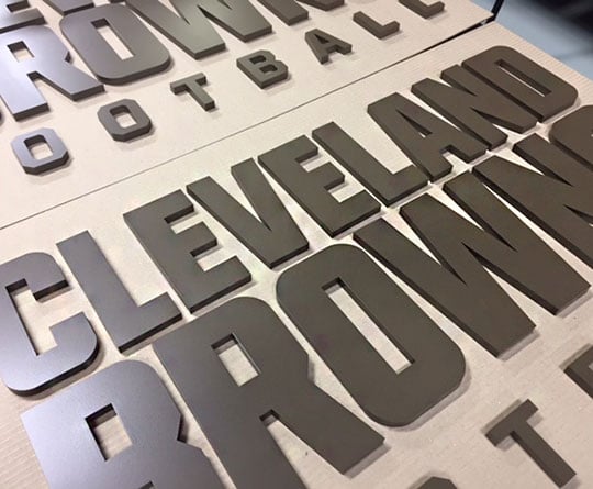 Custom 3D Company Sign Letters