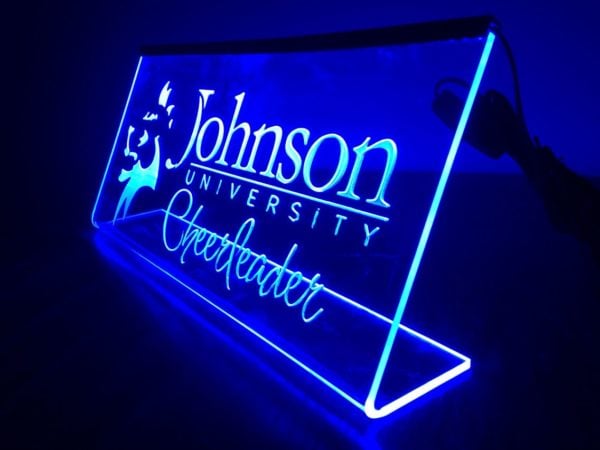 Laser Cut Engraved LED Sign