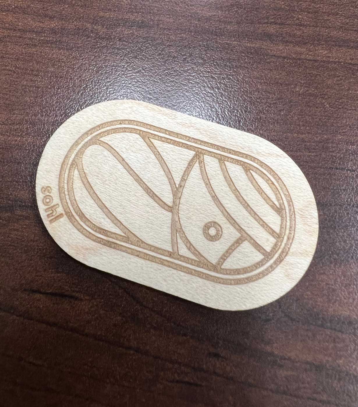 Laser Engraved Wood Plaque by Laser Cutting Shapes