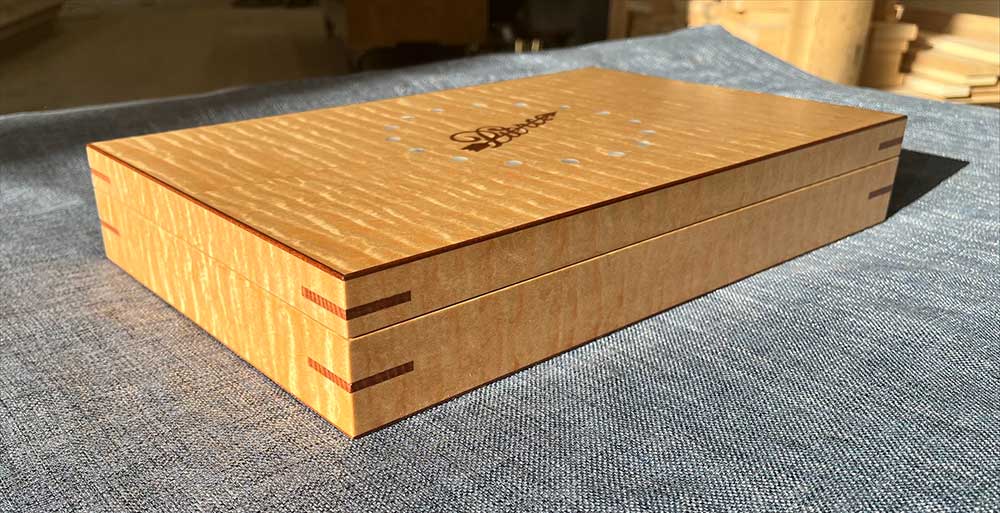 Custom Laser Cut Veneer Box