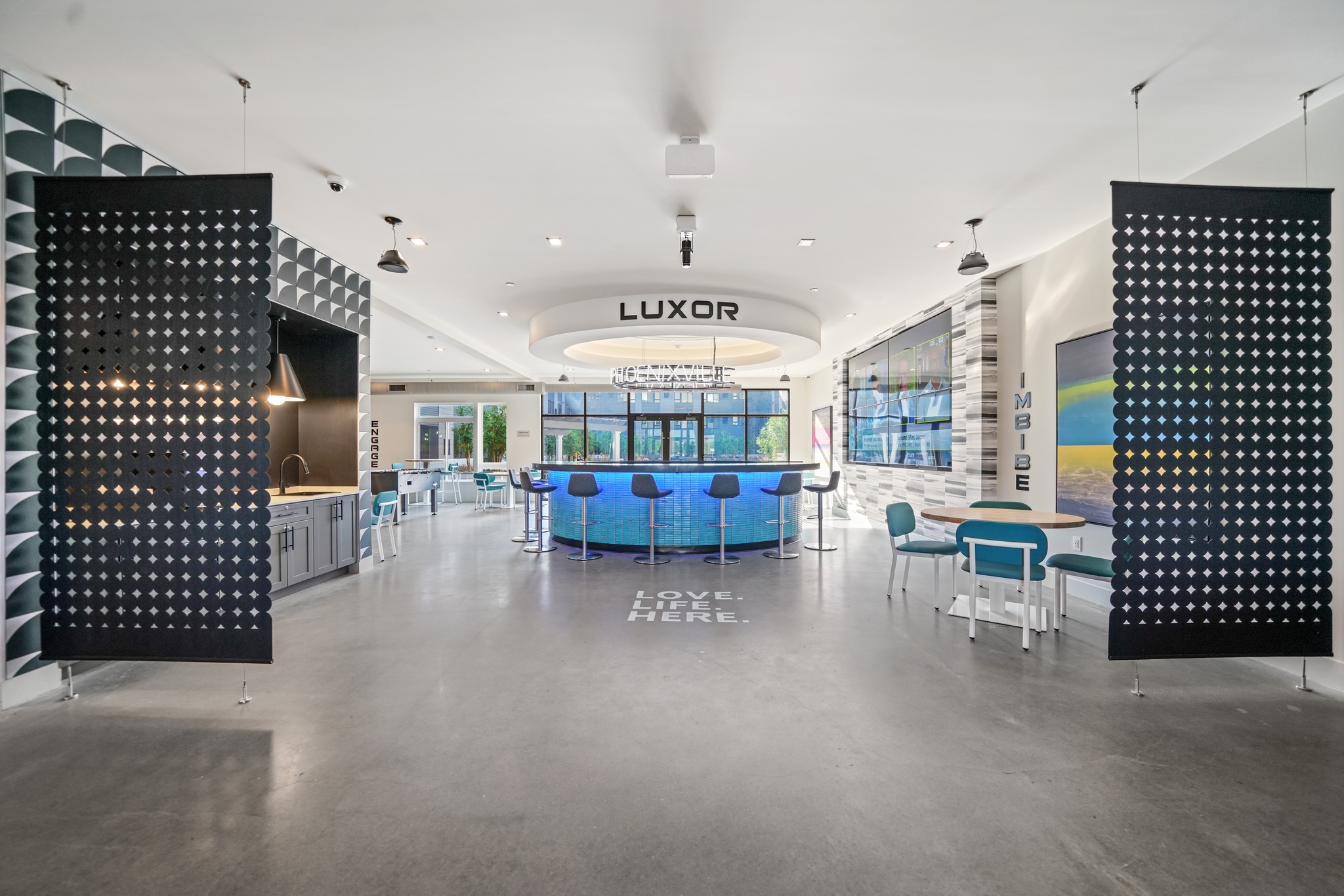 Laser Felt Room Dividers and Office Partitions for Luxor