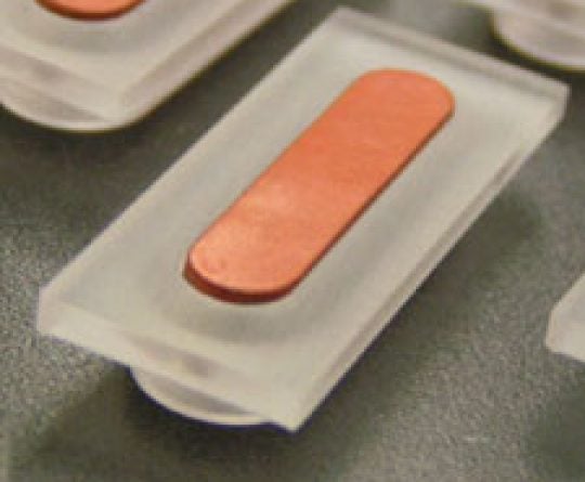 Laser cut rubber & acrylic parts for biomedical device